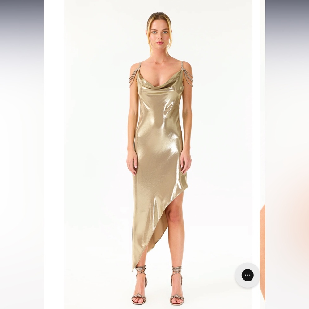 My Beachy Side Charlotte Bronze Shimmer Dress